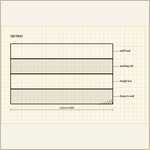 Thumbnail of the plate drawn for draught proofing a sash window