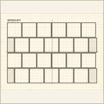Thumbnail of the plate drawn for setting out tile from the centre
